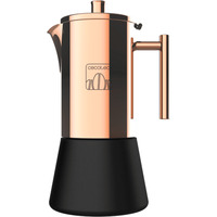 Cecotec Moking 1000 , Kaffeebereiter mocca/schwarz, Edelstahl-Espressokocher