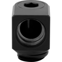 EKWB EK-Quantum Torque Micro Rotary 90° - Black, Verbindung schwarz