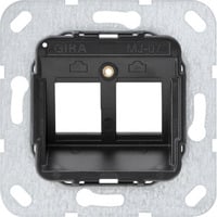 Gira Modular Jack 7 zweifach Unterputz Tragring Retail