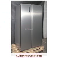 Hisense RS677N4ACC, Side-by-Side edelstahl