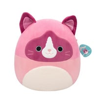 Jazwares Squishmallows Exklusiv 30 Zentimeter Herbie die Schneeschuh Katze, Kuscheltier 