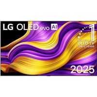LG OLED97G57LW evo TV, OLED-Fernseher 245.1 cm (97 Zoll), silber/schwarz, UltraHD/4K, Tripple Tuner, HDR, 120Hz Panel