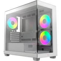 Ocypus Gamma C50 ARGB, Tower-Gehäuse weiß, Tempered Glass