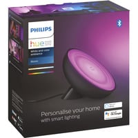 Philips HUE White & Color Ambiance Bloom Tischleuchte, LED-Leuchte schwarz