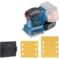 Bosch Professional Akku-Schwingschleifer GSS 18V-10 Professional solo blau/schwarz, ohne Akku und Ladegerät