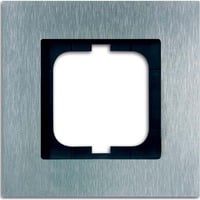 Busch-Jaeger Rahmen einfach edelstahl, Retail