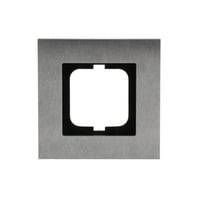 Busch-Jaeger Rahmen einfach edelstahl, Retail