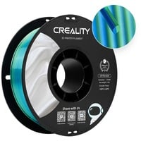 Creality CR-Silk PLA Filament Blau/Grün, 3D-Kartusche 1 kg, 1,75 mm, auf Rolle
