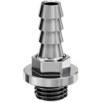 EKWB EK-Pro G1/8 Barb Fitting 6mm - Nickel, Verbindung nickel