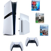 Sony Interactive Entertainment PlayStation Pro We Love Gaming Bundle 1, Spielkonsole weiß/schwarz