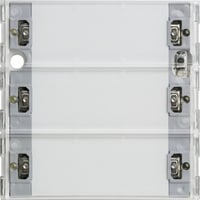 4010337086857 - KNX Tastsensor 3-fach Komfort mit Inbetriebnahme-Wippe und Raumthermostat