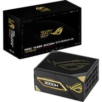 ASUS ROG Thor 3000W Titanium III Edition 20 (ROG Equalizer), PC-Netzteil schwarz, 4x 12 Pin High Power GPU, 3x PCIe, Kabelmanagement, 3000 Watt