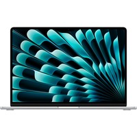 Apple MacBook Air (15") 2023, Notebook silber, M2, 10-Core GPU, macOS, Deutsch, 38.9 cm (15.3 Zoll), 512 GB SSD