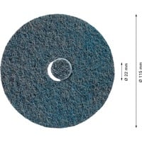 Bosch Professional Expert Vlies-Schleifscheibe N477 SCM, Ø 115mm, sehr fein Bohrung Ø 22mm, für kleine Winkelschleifer