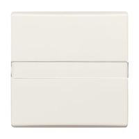 Busch-Jaeger Wippe Ausschalter Wechsel mit Beschriftung weiß, Retail