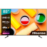 85A6EG, LED-Fernseher 216 cm (85 Zoll), schwarz, UltraHD/4K, Triple Tuner, SmartTV Sichtbares Bild: 216 cm (85″) Auflösung: 3840 x 2160 Pixel Format: 16:9