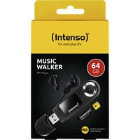 Intenso Music Walker, MP3-Player schwarz, 64 GB