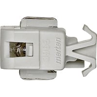 Merten Lampenanhänger mit integrierter Lampe, Leuchte grau, Retail