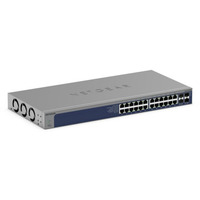 Netgear S3600 Series XS724TM - switch - 24 ports - smart - rack-mountable