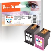 Peach Druckköpfe Spar Pack PI300-954, Tinte kompatibel zu HP 305XL (6ZA94AE)