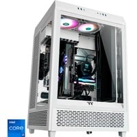 Thermaltake Triton V2 Snow, Gaming-PC weiß/transparent, Windows 11 Home 64-Bit