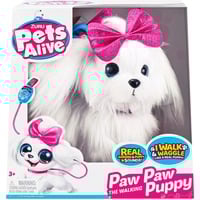 ZURU Pets Alive - Paw Paw der laufende Welpe, Kuscheltier