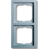 4011395069073 - Busch-jaeger Elektro - Busch-Jaeger Rahmen 2f alu-si mt future linear Kst aluminium-silber fGeräteeinbaukanal 1722-183K - Aluminium