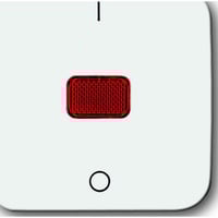 Busch-Jaeger Wippe Abdeckung Wippe Schalter Kontroll-Aus 2-polig weiß, Retail