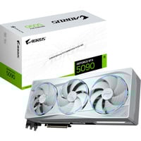 GIGABYTE GeForce RTX 5090 AORUS STEALTH ICE 32G, Grafikkarte DLSS 4, 3x DisplayPort, 1x HDMI 2.1
