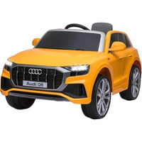 Jamara Ride-on Audi Q8, Kinderfahrzeug gelb, 12V