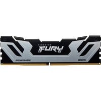 Kingston FURY CU-DIMM 24 GB DDR5-8400, Arbeitsspeicher silber/schwarz, KF584CU40RS-24, FURY Renegade, INTEL XMP