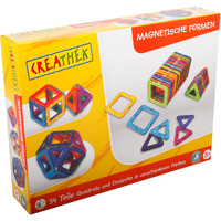 myToys COLLECTION Magnetbausteine Formen 34 Stück von Creative Fun mehrfarbig