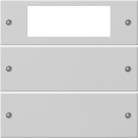 0 Wippenset zweifach Plus lackiert grau, Retail