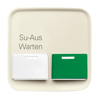 0 Zentralscheibe, Rahmen weiß, Retail