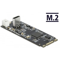Konverter M.2 Key B+M Stecker zu USB Type-C Buchse