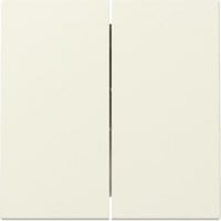 Gira zweiteilige Wippe zweifach weiß, Retail