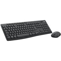 Logitech MK370 Combo for Business, Desktop-Set graphit, DE-Layout, Plunger, Logi Bolt, Bluetooth, für Windows/macOS/ChromeOS/Linux