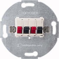 Merten Lautsprechereinsatz zwei-fach weiß, Retail