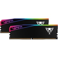 Patriot DIMM 32 GB DDR5-6000 (2x 16 GB) Dual-Kit, Arbeitsspeicher schwarz, VEUR532G6036K, VIPER Elite 5 RGB, INTEL XMP, AMD EXPO