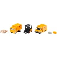 SIKU 6335 SUPER DHL Logistik Set, Modellfahrzeug 