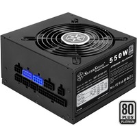 SilverStone SST-ST55F-PT, PC-Netzteil schwarz, 2x PCIe, Kabel-Management, 550 Watt