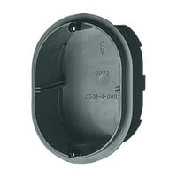 0 Doppel Einbaudose 3072 schwarz, Retail