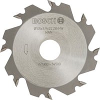 Bosch Professional Schlitzfräser Ø 105mm x 22mm, 8Z für Flachdübelfräse GFF 22 A Professional