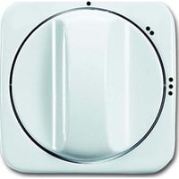 Busch-Jaeger Zentralscheibe Auswechselbar für Dreistufen-Drehschalter, Abdeckung weiß, Retail