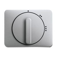 Busch-Jaeger Zentralscheibe für Dreistufen-Drehschalter, Abdeckung titan, Retail