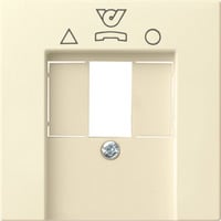 Gira Zentralplatte cws-gl für TDO-Anschlussdose, Abdeckung weiß, Retail