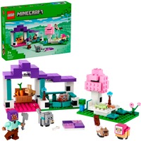 LEGO 21253 Minecraft Das Tierheim, Konstruktionsspielzeug 