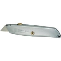 Messer 99E, einziehbare Klinge, Teppichmesser grau Typ: Teppichmesser Materialeignung: Teppich Länge: Gesamt 155 mm