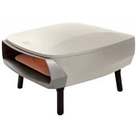 Witt Pizzaofen ETNA Rotante 16" hellgrau, für Pizzen bis ca. Ø 40cm, rotierender Pizzastein