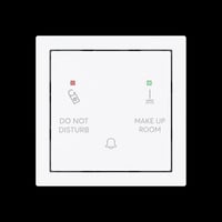 0 Klingeltaster Do Not Disturb Make Up Room mit Bedruckung Do Not Disturb Make Up Room weiß, Retail